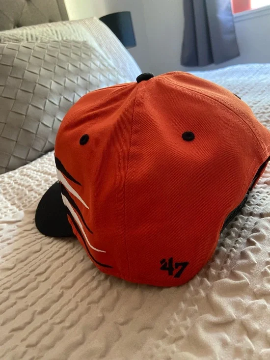 47 Brand San Francisco Giants Orange and Black Cap - Picture 3 of 4